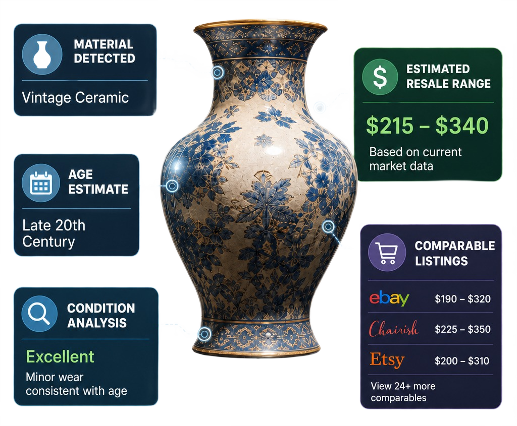 Screenshot — visual analysis panel